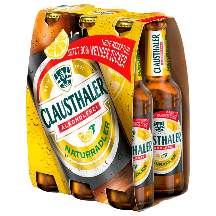 Clausthaler Naturradler alkoholfrei 6x0,33l